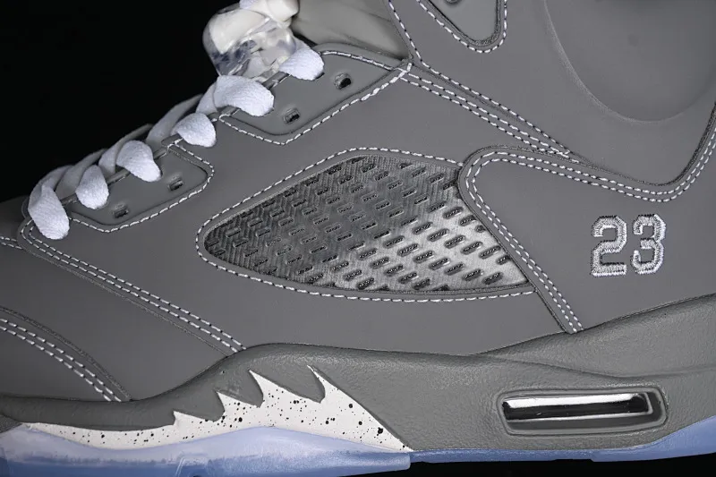 All categories Air Jordan Jordan series basketball shoes Air Jordan 5 Air Jordan 5 Retro AJ5 Joe 5 wolf gray color 136027-005